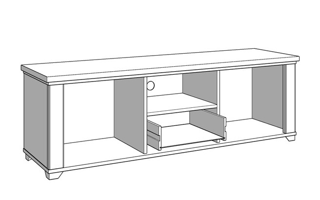 Tv stolík lotta - biela/dub artisan.

 

Televízny stolík ponúka úložný priestor do obývacej izby v oku lahodiacom prevedení.

 

Rozmery TV stolíka Lotta sú 147x47,5x41cm (š, v, h).

 

Všetky produkty z kolekcie Lotta nájdete nižšie v súvisiacich produktoch.