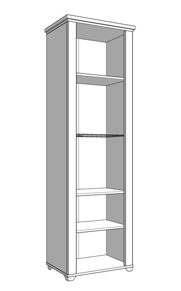 Vysoká vitrína bez osvetlenia lotta - šedá/dub artisan.

 

Vysoká vitrína vytvorí kúzelný úložný priestor v obývacej izbe.

 

Rozmery Vysoké vitríny bez osvetlenia Lotta sú 60,5x194,5x41cm (š, v, h).

 

Všetky produkty z kolekcie Lotta nájdete nižšie v súvisiacich produktoch.