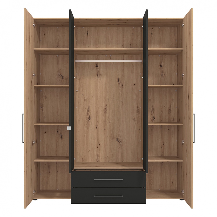 Kombinovaná šatníková skriňa 4d so zrkadlom nathan - dub.

Máme tu pre vás zostavu Nathan, ktorá tieto kritériá spĺňa.

 

Do kolekcie patrí aj kombinovaná šatníková skriňa ponúka úložný priestor hneď za 4 dvierkami av dvoch zásuvkách.

 

Rozmery kombinovanej šatníkovej skrine so zkadlom sú 189x226,5x56cm (š, v, h).

 

Všetky produkty z kolekcie Nathan nájdete nižšie v súvisiacich produktoch.