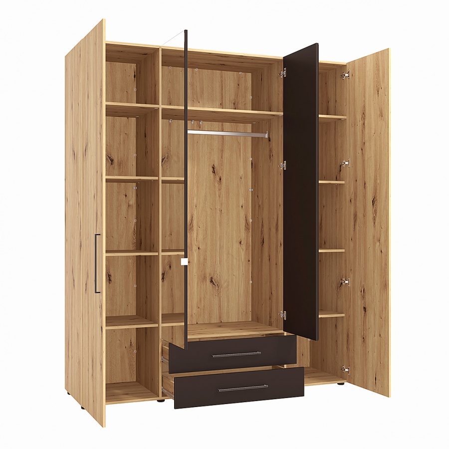 Kombinovaná šatníková skriňa 4d so zrkadlom nathan - dub.

Máme tu pre vás zostavu Nathan, ktorá tieto kritériá spĺňa.

 

Do kolekcie patrí aj kombinovaná šatníková skriňa ponúka úložný priestor hneď za 4 dvierkami av dvoch zásuvkách.

 

Rozmery kombinovanej šatníkovej skrine so zkadlom sú 189x226,5x56cm (š, v, h).

 

Všetky produkty z kolekcie Nathan nájdete nižšie v súvisiacich produktoch.