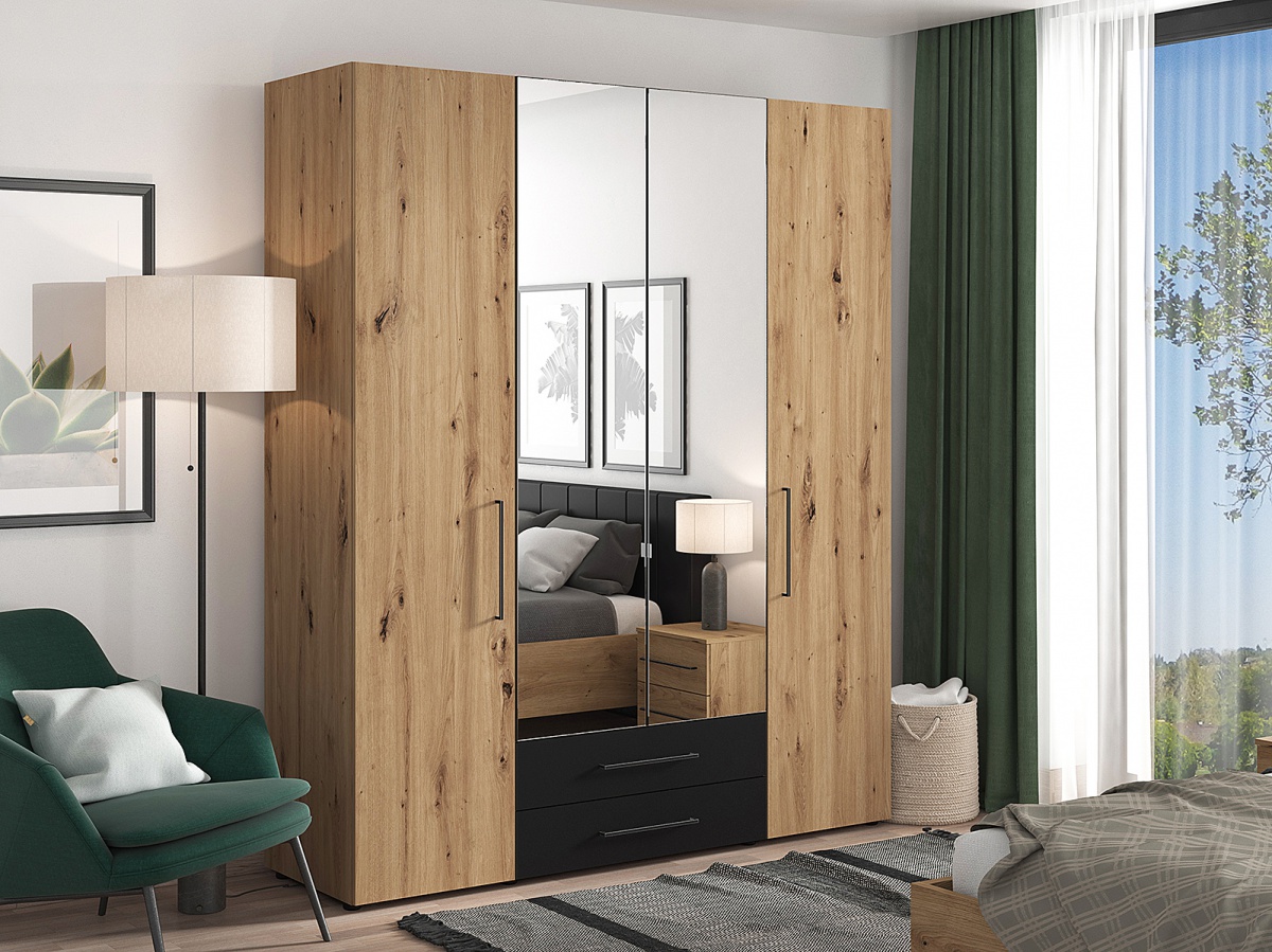 Kombinovaná šatníková skriňa 4d so zrkadlom nathan - dub.

Máme tu pre vás zostavu Nathan, ktorá tieto kritériá spĺňa.

 

Do kolekcie patrí aj kombinovaná šatníková skriňa ponúka úložný priestor hneď za 4 dvierkami av dvoch zásuvkách.

 

Rozmery kombinovanej šatníkovej skrine so zkadlom sú 189x226,5x56cm (š, v, h).

 

Všetky produkty z kolekcie Nathan nájdete nižšie v súvisiacich produktoch.