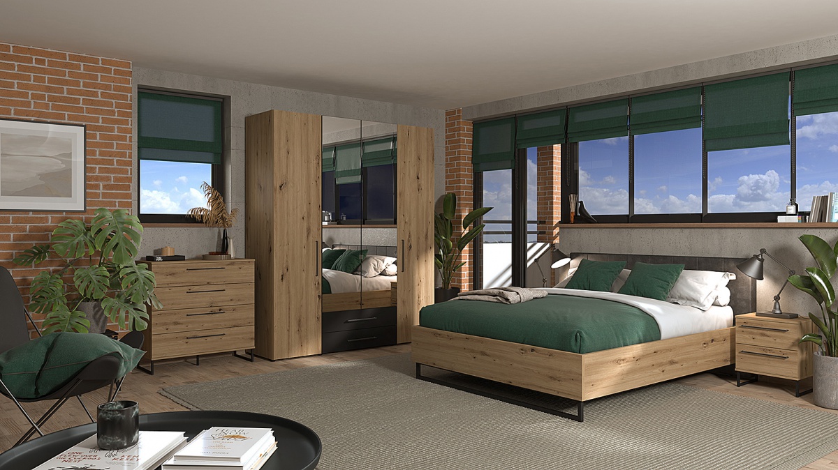 Kombinovaná šatníková skriňa 4d so zrkadlom nathan - dub.

Máme tu pre vás zostavu Nathan, ktorá tieto kritériá spĺňa.

 

Do kolekcie patrí aj kombinovaná šatníková skriňa ponúka úložný priestor hneď za 4 dvierkami av dvoch zásuvkách.

 

Rozmery kombinovanej šatníkovej skrine so zkadlom sú 189x226,5x56cm (š, v, h).

 

Všetky produkty z kolekcie Nathan nájdete nižšie v súvisiacich produktoch.