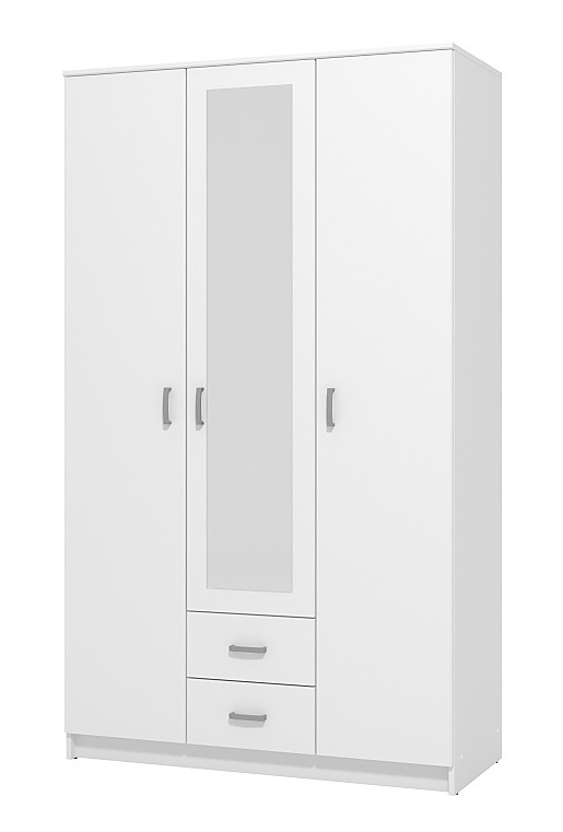 Kombinovaná skriňa so zrkadlom 3d nerea - biela.

 

Kombinovaná skriňa ponúka svoj úložný priestor v časti so šatníkovou tyčou, kde nájdete aj hornú policu.

 

Rozmery kombinovanej skrine so zrkadlom 3D Nerea sú 120x205x52cm (š, v, h).

 

Všetky skrine z kolekcie Nerea nájdete nižšie v súvisiacich produktoch.