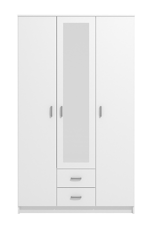 Kombinovaná skriňa so zrkadlom 3d nerea - biela.

 

Kombinovaná skriňa ponúka svoj úložný priestor v časti so šatníkovou tyčou, kde nájdete aj hornú policu.

 

Rozmery kombinovanej skrine so zrkadlom 3D Nerea sú 120x205x52cm (š, v, h).

 

Všetky skrine z kolekcie Nerea nájdete nižšie v súvisiacich produktoch.