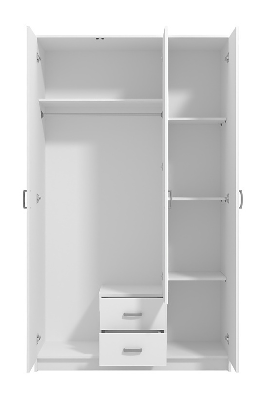 Kombinovaná skriňa so zrkadlom 3d nerea - biela.

 

Kombinovaná skriňa ponúka svoj úložný priestor v časti so šatníkovou tyčou, kde nájdete aj hornú policu.

 

Rozmery kombinovanej skrine so zrkadlom 3D Nerea sú 120x205x52cm (š, v, h).

 

Všetky skrine z kolekcie Nerea nájdete nižšie v súvisiacich produktoch.