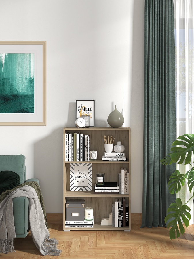 Policový regál pierre 3 - dub šedý.

 

Rozmery regálu Pierre sú 70x107,5x24,5 cm (š, v, h).

 

Ďalší nábytok z kolekcie Pierre nájdete nižšie alebo sa pozrite na našu širokú ponuku regálov a vyberte si ten svoj.