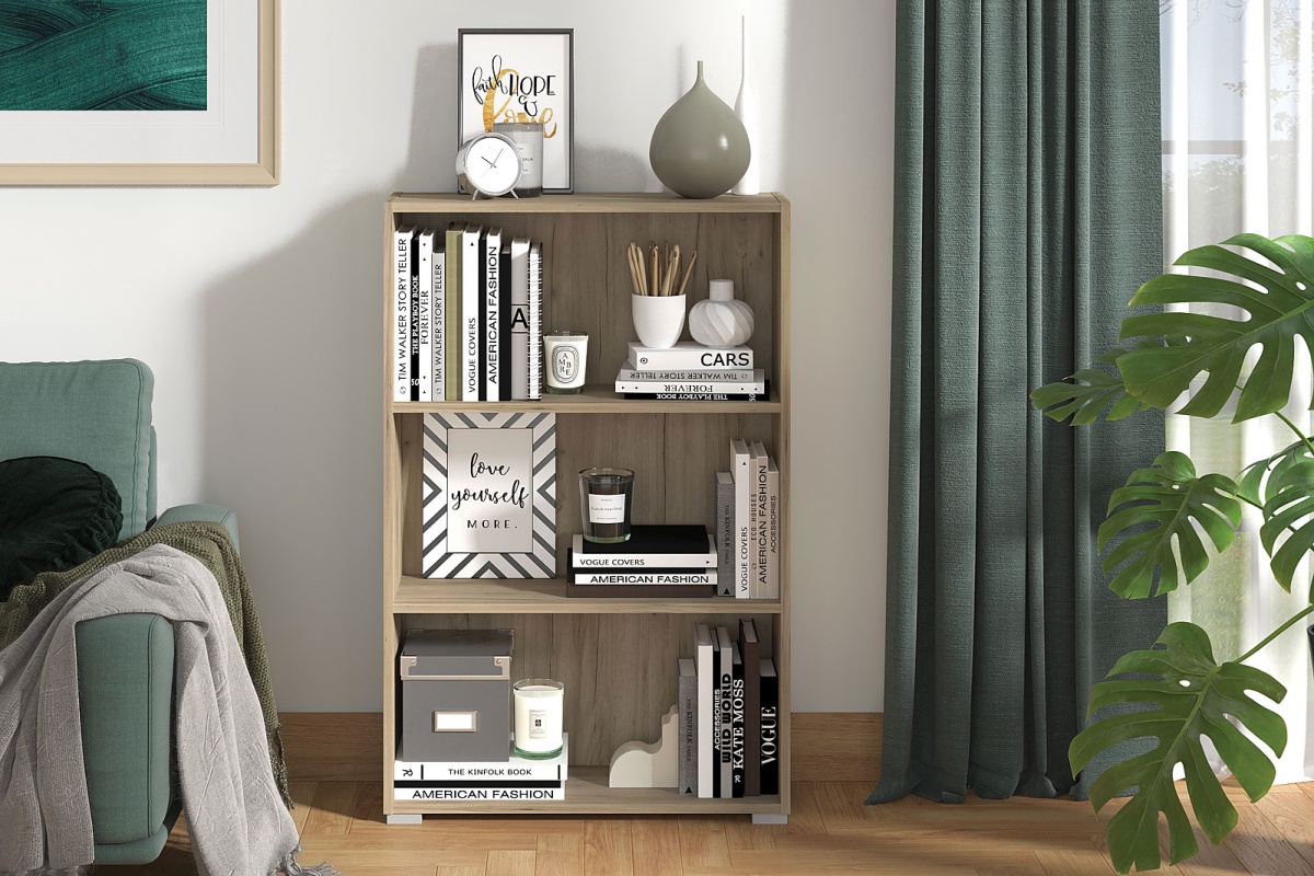 Policový regál pierre 3 - dub šedý.

 

Rozmery regálu Pierre sú 70x107,5x24,5 cm (š, v, h).

 

Ďalší nábytok z kolekcie Pierre nájdete nižšie alebo sa pozrite na našu širokú ponuku regálov a vyberte si ten svoj.