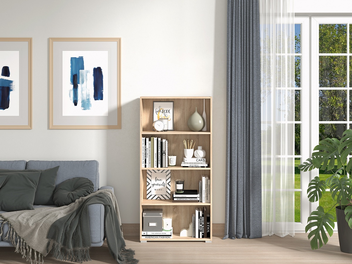 Policový regál pierre 4 - dub sonoma.

 

Rozmery regálu Pierre sú 70x142x24,5 cm (š, v, h).

 

Ďalší nábytok z kolekcie Pierre nájdete nižšie alebo sa pozrite na našu širokú ponuku regálov a vyberte si ten svoj.