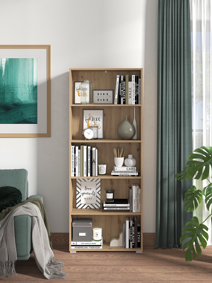 Policový regál pierre 5 - dub artisan.

 

Rozmery regálu Pierre sú 70x176,5x24,5 cm (š, v, h).

 

Ďalší nábytok z kolekcie Pierre nájdete nižšie alebo sa pozrite na našu širokú ponuku regálov a vyberte si ten svoj.