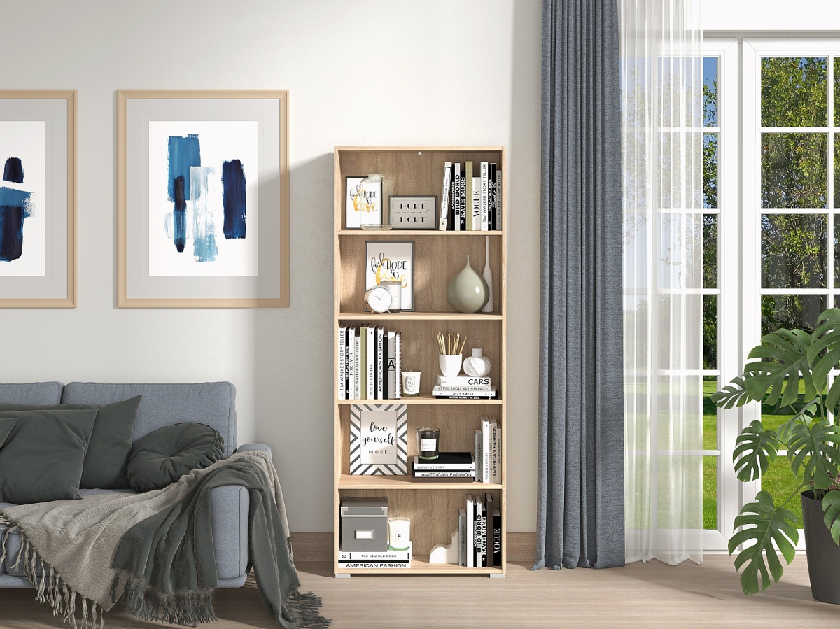 Policový regál pierre 5 - dub sonoma.

 

Rozmery regálu Pierre sú 70x176,5x24,5 cm (š, v, h).

 

Ďalší nábytok z kolekcie Pierre nájdete nižšie alebo sa pozrite na našu širokú ponuku regálov a vyberte si ten svoj.