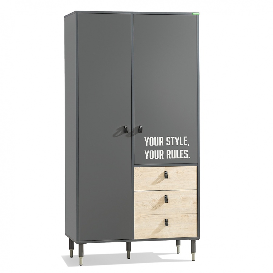 Dvojdverová šatníková skriňa magnus - dub sofia/šedá.

 

Šatníková skriňa so zásuvkami, policami a 2 šatníkovými tyčami alebo hromada úložného priestoru pre všetko Vaše oblečenie.

 

Dvojdverová šatníková skriňa Magnus je vyrobená z lamina 1.

 

Rozmery dvojdverovej šatníkovej skrine Magnus sú 101x201x56cm (š, v, h).

 

Všetky produkty z kolekcie Magnus a nájdete nižšie v súvisiacich produktoch.