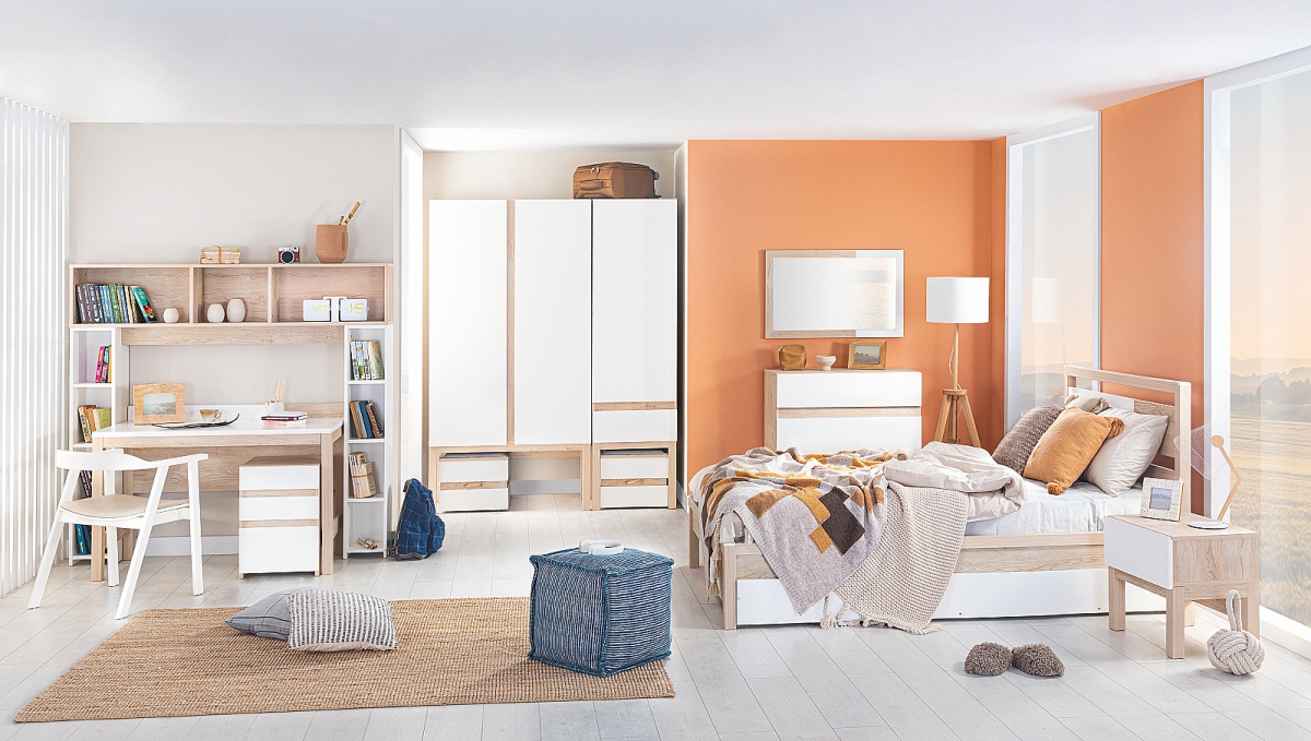 Študentská posteľ 120x200 artos - dub sofia/biela.

 

Jednolôžková posteľ do študentskej či detskej izby v dekore duba sofia a bielej farbe, ktorá tento super kúsok príjemne ozvláštňuje.

 

Študentská posteľ 120x200 je vyrobená z lamina 1.

 

Rozmery študentskej postele 120x200 Artos sú 130x100x212cm (š, v, h).

 

Všetky produkty z kolekcie Artos a vhodné matrace pre túto posteľ nájdete nižšie v súvisiacich produktoch.