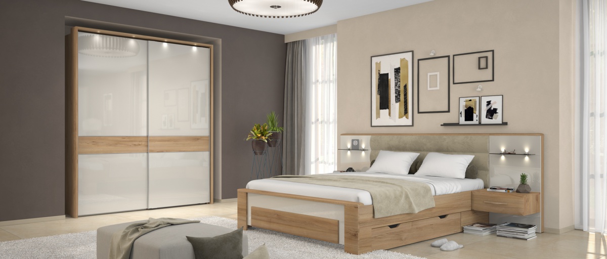 Posteľ 180x200 hagop - orech pacifik/béžová.

 

 

Posteľ 180x200 Hagop je vyrobená z lamina s hrúbkou 2,5 cm prevažne v dekore orecha pacifik.

 

 

Rozmery postele 180x200 Hagop sú 186x100x223cm (š, v, h).

 

 

Všetky produkty z kolekcie Hagop a vhodné matrace nájdete nižšie v súvisiacich produktoch.