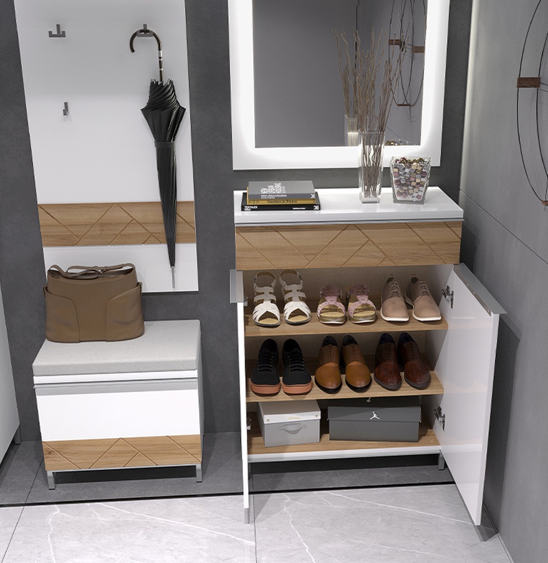 Zrkadlo s led osvetlením salinger - biela.

 

Štvorcové zrkadlo, ktoré je zo všetkých strán ohraničené LED osvetlením, ktoré je v cene.

 

Rozmery zrkadla s LED osvetlením sú 76x83x3cm (š, v, h).

 

Všetky produkty z kolekcie Salinger nájdete nižšie v súvisiacich produktoch.