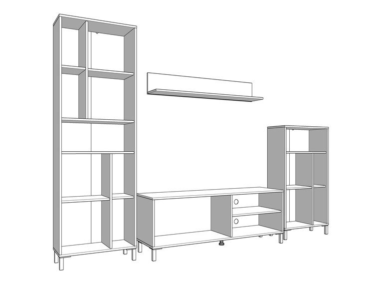 Obývacia stena tracy - dub artisan/šedá.

 

Rozmery obývacej steny Tracy sú 279x192,5x38cm (š, v, h).

 

Ďalšie podobné produkty od tohto výrobcu nájdete nižšie v súvisiacich produktoch.
