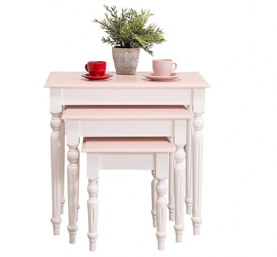 Set odkladacích stolíkov percy 80 - biela/ružová.


Odkladacie stolíky z poctivého borovicového dreva sa hodia ako do obývacej izby, tak napríklad do predsiene.

 

Kombinácia pastelovo ružovej farby a čistej bielej zaujme nielen malé dievčatká, ale ženy v každom veku.

 

Rozmery odkladacích stolíkov Percy 80 sú 64x60x40cm, 49x50x40cm a 34x39x40cm (š, v, h).

 

Pre kompletnú ponuku masívneho nábytku od tohto výrobcu kliknite TU.

 

Farba na fotografii sa môže ľahko líšiť oproti reálnemu výrobku. Príčinou môže byť zobrazovanie farieb monitora či rôzne nasvietenie výrobkov pri fotení.




Z dôvodu výroby masívneho nábytku na zákazku, sme nútení požadovať od zákazníka zálohu v minimálnej výške 30% z ceny nábytku.