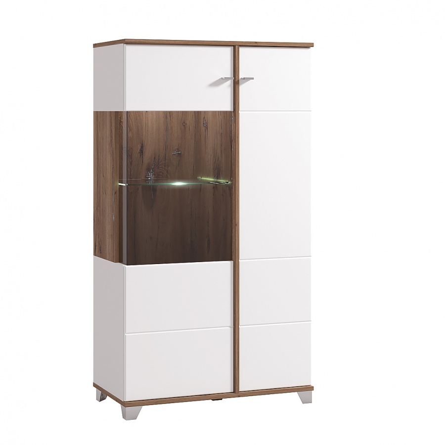 Nízka vitrína s kompletným osvetlením fredrik - dub flagstaff/biela.

 

Nízka vitrína s presklenou časťou sa bude vynímať nielen v každej obývacej izbe, ale aj pracovne či predsieni.

 

Rozmery nízkej vitríny s kompletným osvetlením Fredrik sú 78,5x143x40cm (š, v, h).

 

Všetky produkty z kolekcie Fredrik nájdete nižšie v súvisiacich produktoch.