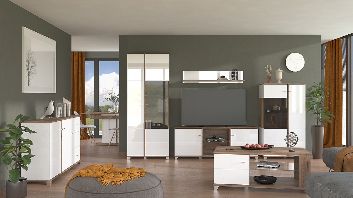 Vysoká vitrína bez osvetlenia fredrik - dub flagstaff/biela.

 

Vysoká vitrína doladí Vašu obývačku do dokonalosti.

 

Rozmery vysokej vitríny bez osvetlenia Fredrik sú 78,5x200,5x40cm (š, v, h).

 

Všetky produkty z kolekcie Fredrik nájdete nižšie v súvisiacich produktoch.