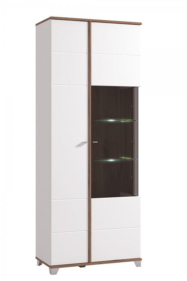 Vysoká vitrína s osvětlením polic fredrik - dub flagstaff/bílá.

 

Vysoká vitrína doladí Vašu obývačku do dokonalosti.

 

Rozmery vysokej vitríny s osvetlením políc Fredrik sú 78,5x200,5x40cm (š, v, h).

 

Všetky produkty z kolekcie Fredrik nájdete nižšie v súvisiacich produktoch.