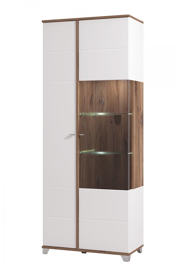 Vysoká vitrína s kompletným osvetlením fredrik - dub flagstaff/biela.

 

Vysoká vitrína doladí Vašu obývačku do dokonalosti.

 

Rozmery vysokej vitríny s kompletným osvetlením Fredrik sú 78,5x200,5x40cm (š, v, h).

 

Všetky produkty z kolekcie Fredrik nájdete nižšie v súvisiacich produktoch.