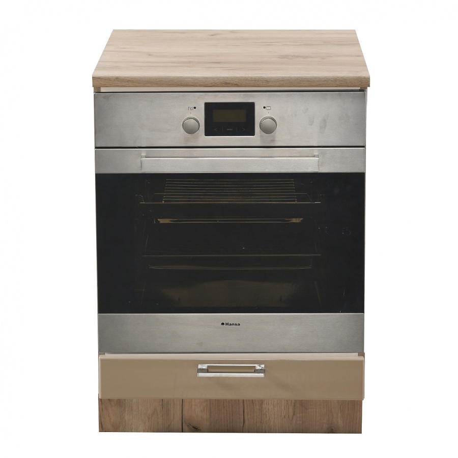 Kuchynská skrinka na rúru kate-béžová/dub šedý - bez pracovnej dosky.

 

Kuchynská skrinka na vstavanú rúru spĺňa funkčné aj estetické požiadavky.

Skrinku je možné dokompletovať ku kuchynským prvkom z rovnomennej kolekcie.

 

 

Rozmery kuchynskej skrinky na rúru Kate bez pracovnej dosky sú 60x82x56,5cm (š, v, h) a s pracovnou doskou 60x85x60cm (š, v, h).

 

 

Podobné a hodiace sa produkty nájdete nižšie v súvisiacich produktroch.