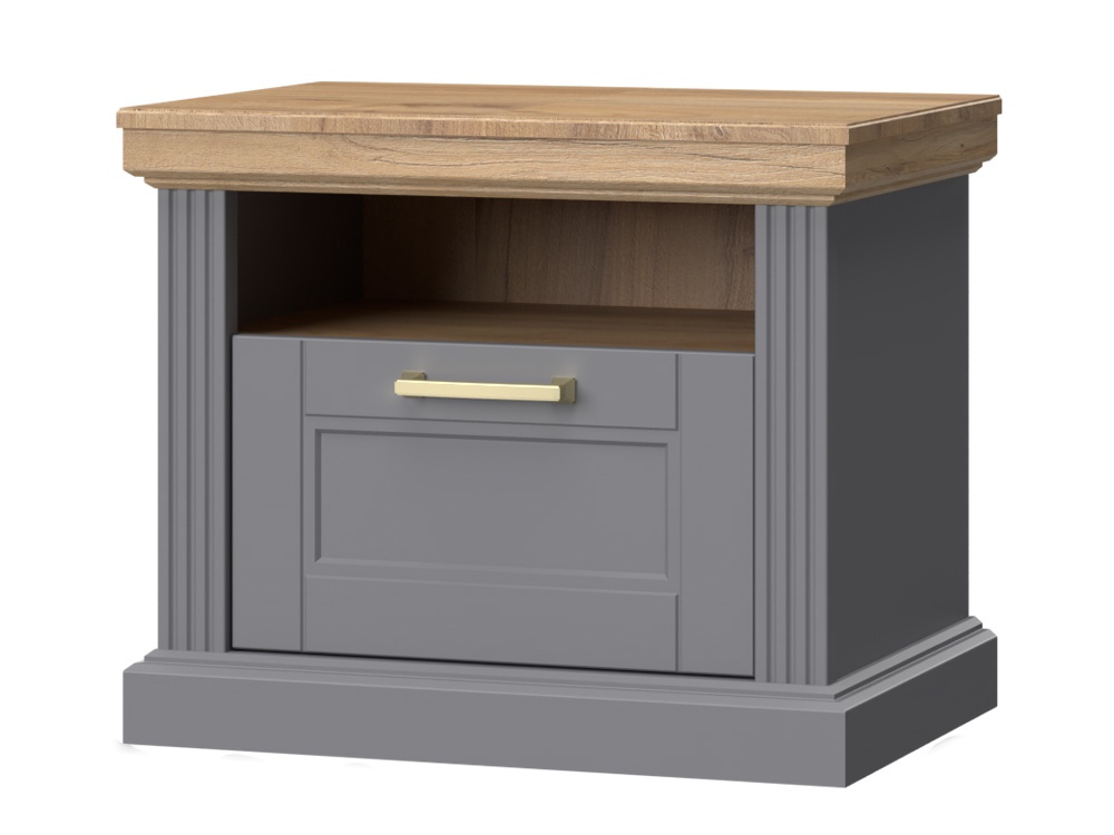 Spálňa 180 artis - šedá/orech pacific.

 

Súčasťou balenia je aj doskový rošt.

 

Spálňa 180 Artis sa skladá z týchto produktov:


	Manželská posteľ 180x200 Artis - biela - 202x100x222cm (š, v, h)
	2x nočný stolík Artis – biela – 62x52x43cm (š, v, h)
	Štvordverová šatníková skriňa Artis - biela - 236x227x59cm (š, v, h)
	Kombinovaná komoda Artis - biela - 138x91x48cm (š, v, h)
	2x šuplík pod posteľ Artis - biela - 188x20x72cm (š, v, h).



Všetky produkty patriace do kolekcie Artis nájdete nižšie v súvisiacich produktoch.