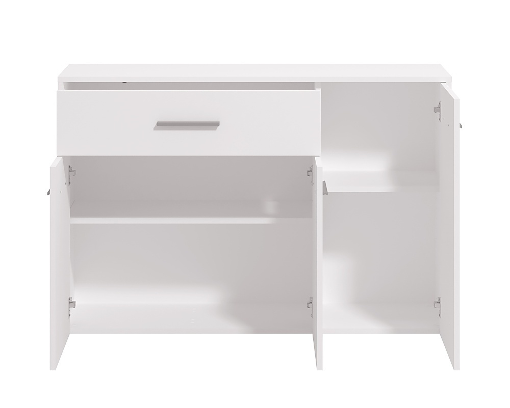 Komoda 3d+1z joel - biela.

 

Komoda je opatrená dvierkami za ktorými sa skrývajú priehradky a širokou zásuvkou.


 
Rozmery komody 3D+1Z Joel sú 119x80,5x33cm (š, v, h).


 
Všetky produkty z kolekcie Joel nájdete nižšie v súvisiacich produktoch.