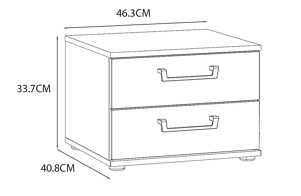 Nočný stolík shelby - dub bartex/čierna.

 

Nočný stolík je opatrený 2 priestrannými zásuvkami a veľkou hornou odkladacou plochou, ktorú môžete vyzdobiť hodinami, rozčítanou knihou či kvetináčom s obľúbenou kvetinou.

 

V čom je HDF doska lepšia ako MDF?

Výrobný proces je u HDF dosky rovnaký ako u MDF, ale HDF má podstatne vyššiu hustotu drevených vlákien.

 

Rozmery nočného stolíka Shelby sú 46,3x33,7x40,8cm (š, v, h).

 

Všetky produkty z kolekcie Shelby nájdete nižšie v súvisiacich produktoch.