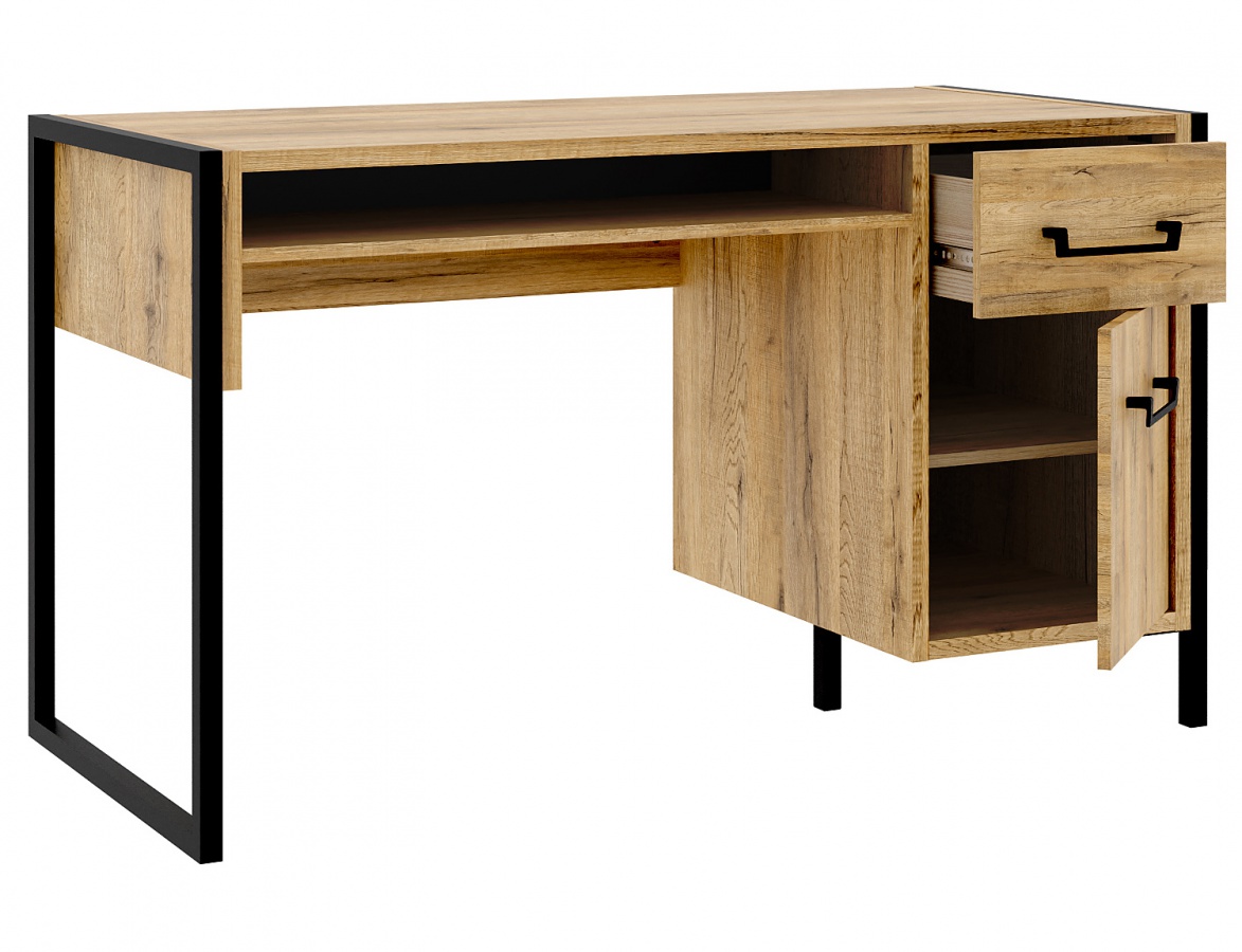 Študentský stôl shelby - dub bartex/čierna.

 

Hľadáte kúsok, ktorý Vám pomôže udržať poriadok v učebniciach, zápisníkoch či iných študijných materiáloch?

 

V čom je HDF doska lepšia ako MDF?

Výrobný proces je u HDF dosky rovnaký ako u MDF, ale HDF má podstatne vyššiu hustotu drevených vlákien.

 

Rozmery študentského stola Shelby sú 129,4x74,7x60,2cm (š, v, h).

 

Všetky produkty z kolekcie Shelby nájdete nižšie v súvisiacich produktoch.