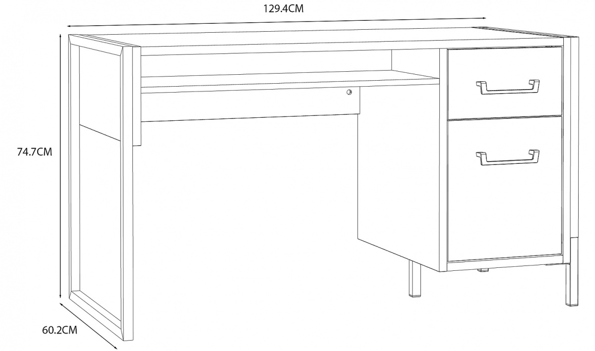 Študentský stôl shelby - dub bartex/čierna.

 

Hľadáte kúsok, ktorý Vám pomôže udržať poriadok v učebniciach, zápisníkoch či iných študijných materiáloch?

 

V čom je HDF doska lepšia ako MDF?

Výrobný proces je u HDF dosky rovnaký ako u MDF, ale HDF má podstatne vyššiu hustotu drevených vlákien.

 

Rozmery študentského stola Shelby sú 129,4x74,7x60,2cm (š, v, h).

 

Všetky produkty z kolekcie Shelby nájdete nižšie v súvisiacich produktoch.