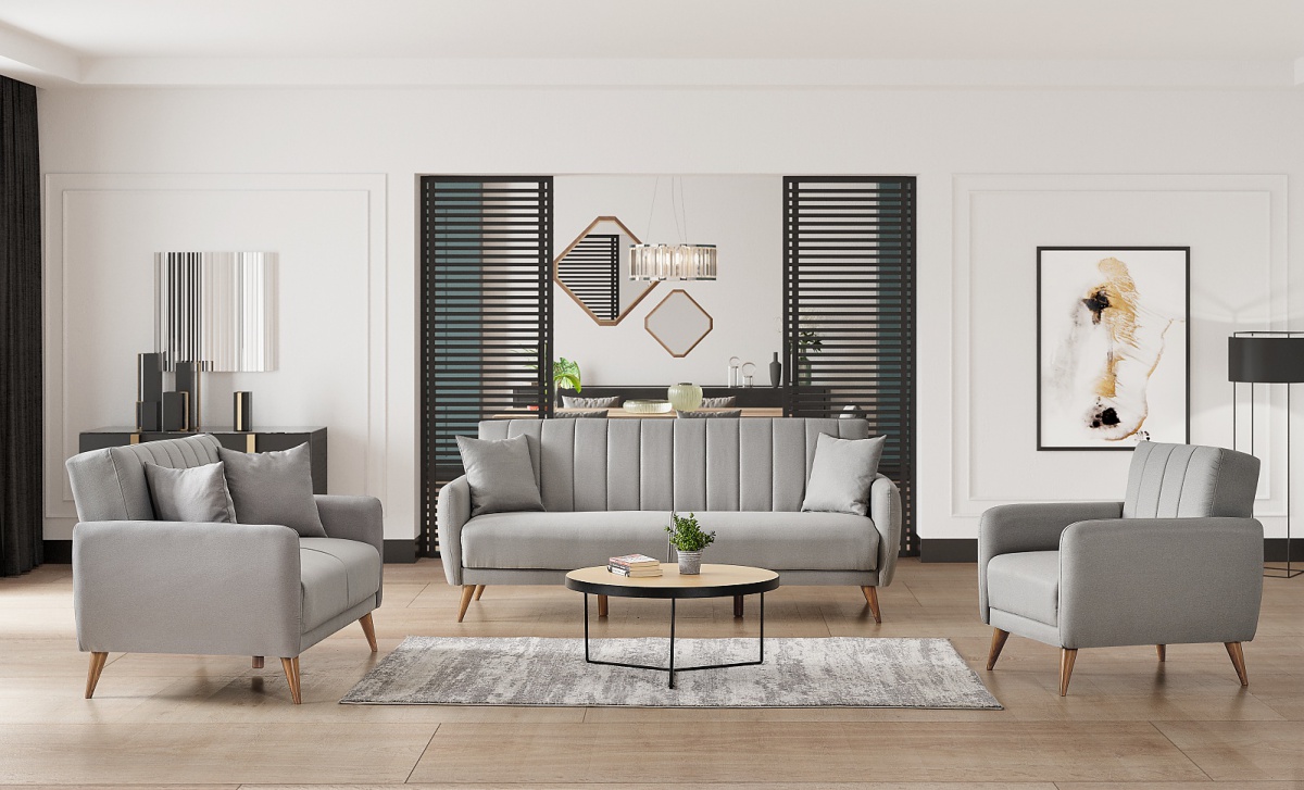 Kreslo elain - šedá.

 

Kostra kresla je vyrobená z vysoko kvalitného lamina a kovu, zatiaľ čo polstrovanie je tvorené z bonellových pružín a peny.

 

Rozmery kresla Elain sú 82x86,5x82cm (š, v, h).

 

Všetky produkty z kolekcie Elain nájdete nižšie v súvisiacich produktoch.


Farba na fotografii sa môže ľahko líšiť oproti reálnemu výrobku. Príčinou môže byť zobrazovanie farieb monitora či rôzne nasvietenie výrobkov pri fotení.