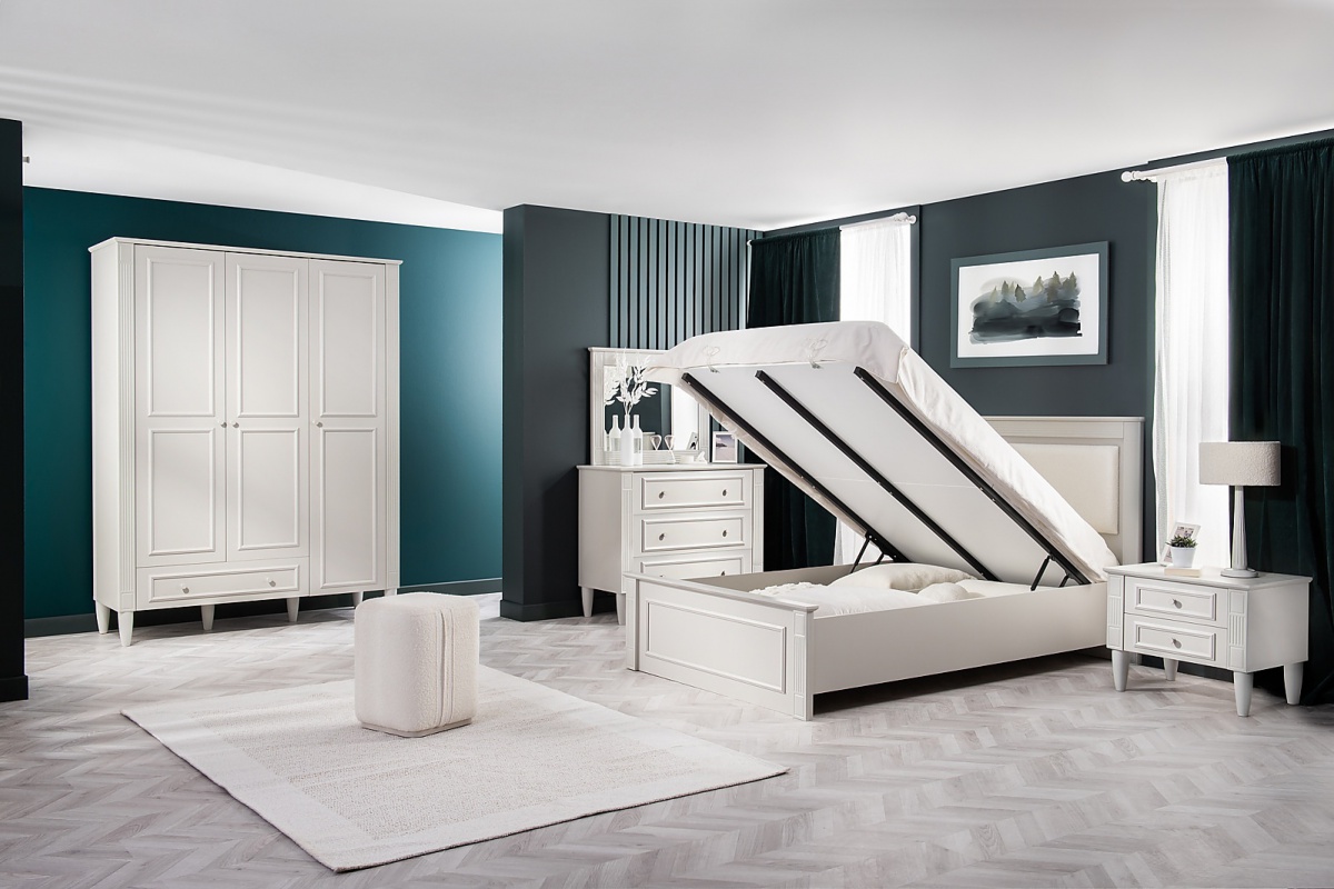 Študentská posteľ 120x200 s výklopným úložným priestorom esme - šedá.

 

Študentská posteľ s výklopným úložným priestorom Esme je tým typom nábytku, ktorý si zamilujú všetky ženy bez ohľadu na vek.

 

Rozmery študentskej postele 120x200 s výklopným úložným priestorom Esme sú 144x118,2x207,6cm (š, v, h).

 

Všetky produkty z kolekcie Esme nájdete nižšie v súvisiacich produktoch.