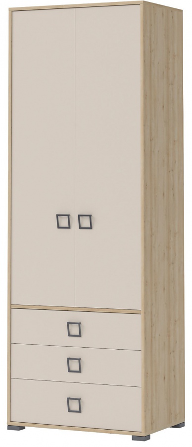 Dvojdverová kombinovaná šatníková skriňa i sloane - buk/béžová.

 

Vysoká dvojdverová šatníková skriňa perfektne padne do detských, ale aj študentských izieb.

 

Rozmery dvojdverovej kombinovanej šatníkovej skrine I Sloane sú 84x236x56cm (š, v, h).

 

Všetky produkty z kolekcie Sloane nájdete nižšie v súvisiacich produktoch.