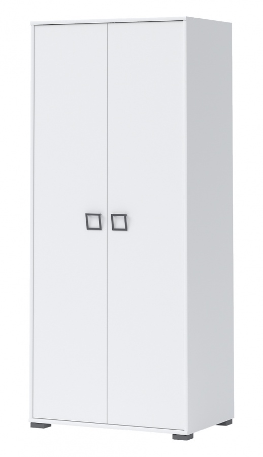 Dvojdverová šatníková skriňa sloane - biela.

 

Vysoká dvojdverová šatníková skriňa perfektne padne do detských, ale aj študentských izieb.

 

Rozmery dvojdverovej šatníkovej skrine Sloane sú 84x198x56cm (š, v, h).

 

Všetky produkty z kolekcie Sloane nájdete nižšie v súvisiacich produktoch.