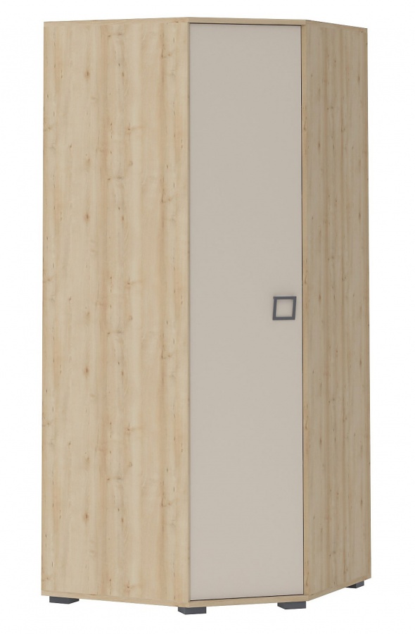 Rohová šatníková skriňa ii sloane - buk/béžová.

 

Priestranná rohová skriňa perfektne padne do detských, ale aj študentských izieb.

 

Rozmery rohovej šatníkovej skrine II Sloane sú 86x198x86cm (š, v, h).

 

Všetky produkty z kolekcie Sloane nájdete nižšie v súvisiacich produktoch.