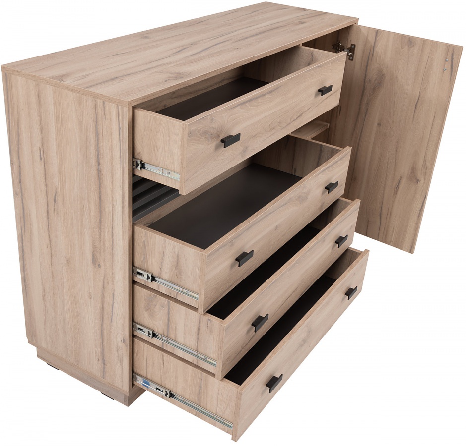 Spálňa i eliot - dub estana/šedá.

 

Luxusná a predovšetkým pohodlná manželská posteľ je základom každej spálne.

 

Kombinovaná komoda je najlepšou možnou voľbou, ktorú si možno z kategórie skriniek zaobstarať.

 

Moderný nočný stolík v dvoch prevedeniach - v pravom a ľavom, ktorý perfektne doladí Vašu spálňu.

 

Priestranná šatníková skriňa sa vždy hodí.

 

Spálňa I sa skladá z týchto prvkov:


	Manželská posteľ 160x200cm Eliot - 168x94,5x208cm (š, v, h)
	Kombinovaná komoda Eliot - 135x95x40cm (š, v, h)
	Nočný stolík pravý + ľavý Eliot - 40x40x36cm (š, v, h)
	Skriňa s posuvnými dverami a zrkadlom Eliot – 215x210x61cm (š, v, h)


 

Všetky produkty z kolekcie Eliot nájdete nižšie v súvisiacich produktoch.