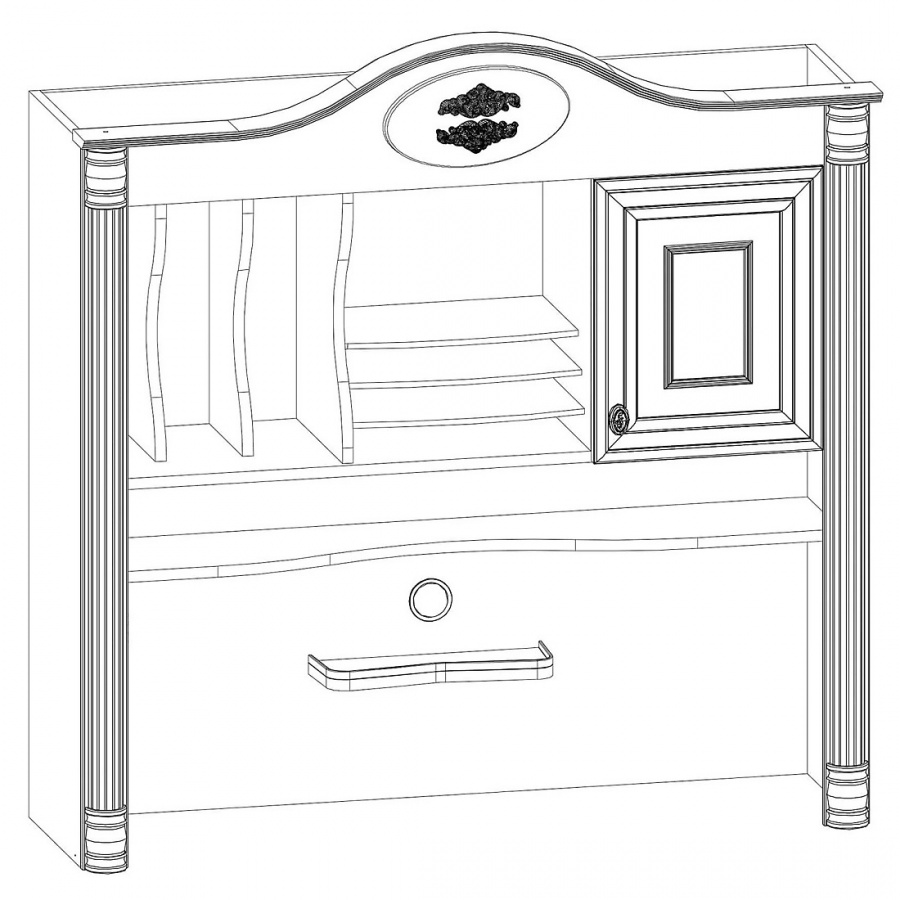 Nástavec k písaciemu stolu carmen - biela.

 

Aj nástavec k písaciemu stolu Carmen je vyrobený z vysoko kvalitného lamina, ozdobná lišta z masívneho dreva a čielka písacieho stola sú z MDF dosiek.

 

Všetok nábytok patriaci do kolekcie Carmen nájdete nižšie v súvisiacich produktoch