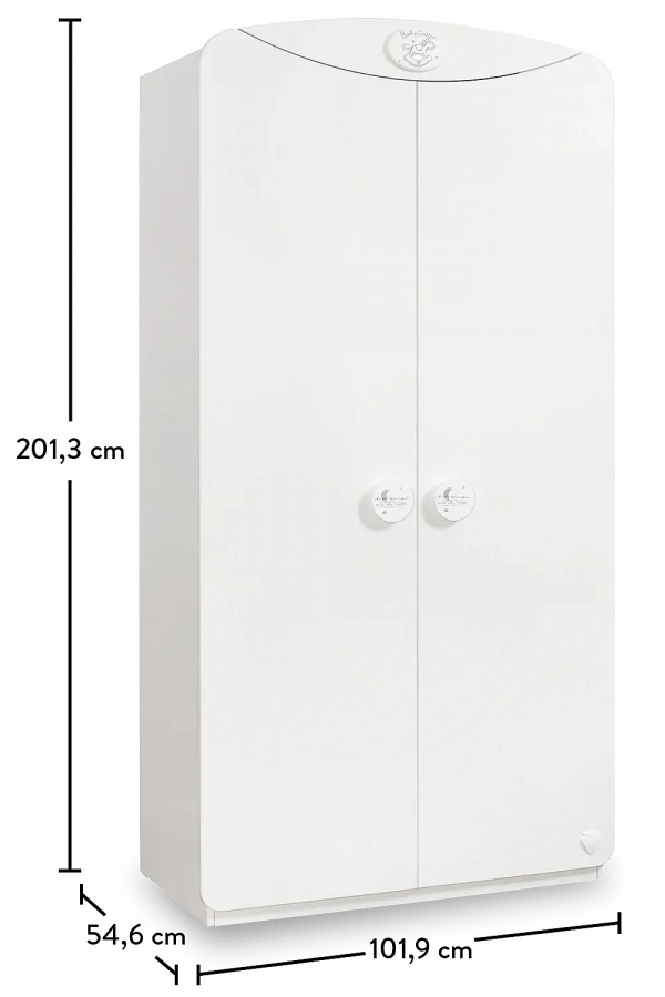 Dvojdverová šatníková skriňa chloe - biela.

 

Ľavá polovica skrine ponúka policovú časť, pravá polovica je predovšetkým venovaná dvom visiacim plochám, ktoré predstavujú dve šatníkové tyče na menšie oblečenie, umiestnené prakticky nad sebou.

 

Skriňa je tiež opatrená vzduchovými brzdami pántov pre tiché a bezpečné zatváranie dverí.

 

Rozmery dvojdverové šatňové skrine Chloe sú 101x201x54cm (š, v, h)

 

Všetok nábytok patriaci do kolekcie Chloe nájdete nižšie v súvisiacich produktoch.