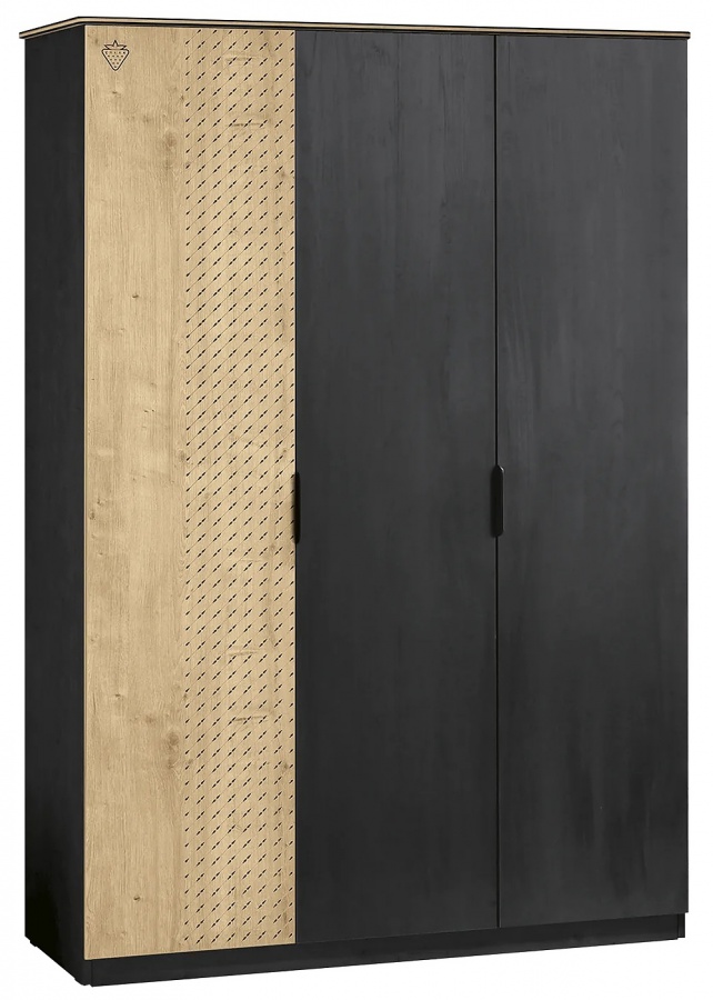 Trojdverová šatníková skriňa sirius - dub čierny/dub zlatý.

 

Ak sa pozrieme na vnútorné členenie skrine, mohli by sme jej priestor rozdeliť na väčšiu ľavú časť, ktorá je prístupná po otvorení prvých ľavých svetlých, a zároveň prostredných čiernych, dverí, súčasne.

 

Pravá časť skrine je teda v polovičnej šírke než časť ľavá, ale zato obsahuje veľké množstvo políc, kam pohodlne uložíte skladané oblečenie.

 

Rozmery trojdverový šatňové skrine Sirius sú 137x197x53cm (š, v, h)

 

Všetok nábytok patriaci do kolekcie Sirius nájdete nižšie v súvisiacich produktoch.