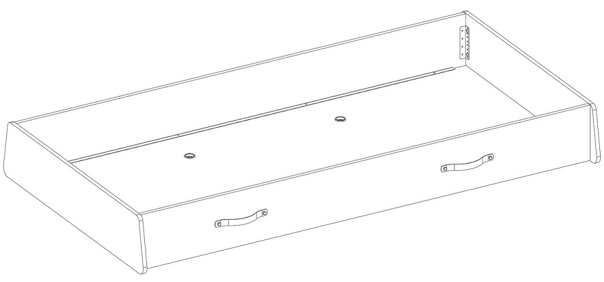 Zásuvka pod posteľ 90x190cm nebula - čierna/sivá.

 

Pohyb zaisťujú plastové kolieska v spodnej časti.

 

Rozmery zásuvky pod posteľ Nebula sú 194x24x103cm (š, v, h), ložná plocha je 90x190cm

 

Všetok nábytok patriaci do kolekcie Nebula nájdete nižšie v súvisiacich produktoch.