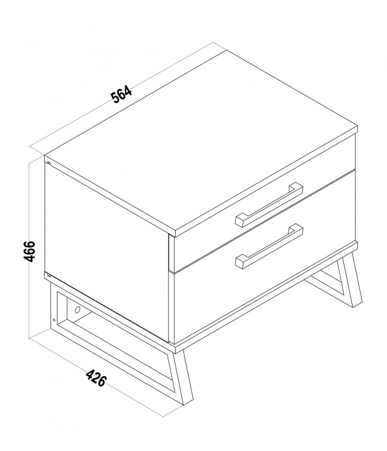 Nočný stolík so šuplíkmi falko - dub rebap/bronz.

 

V žiadnej spálni by rozhodne nemal chýbať nočný stolík.

 

Nočný stolík so šuplíkmi Falko je vyrobený z lamina 1.

 

Rozmery nočného stolíka so šuplíkmi Falko sú 57x46x41cm (š, v, h).

 

Všetky produkty z kolekcie Falko nájdete nižšie v súvisiacich produktoch.