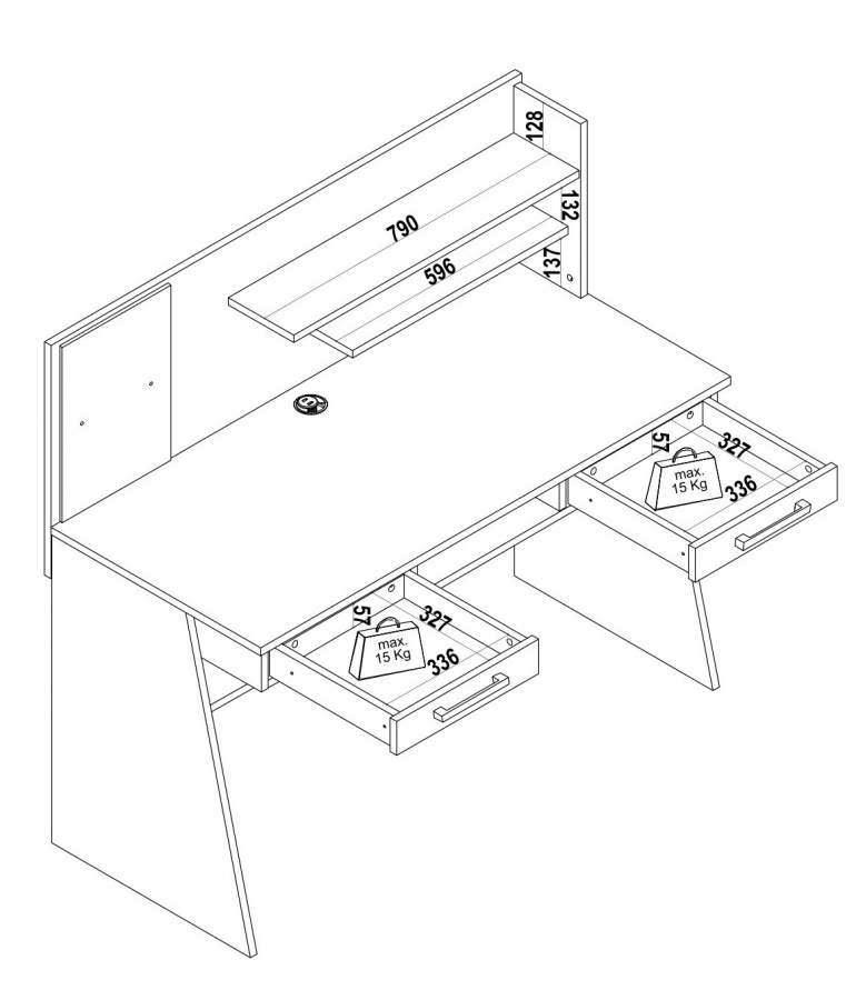 Viacúčelový pracovný stôl falko - dub rebap/bronz.

 

Pracovný stôl ponúka veľkú plochu na každodennú prácu.

 

Viacúčelový pracovný stôl Falko je vyrobený z lamina 1.

 

Rozmery viacúčelového pracovného stola Falko sú 130x120x60cm (š, v, h).

 

Všetky produkty z kolekcie Falko nájdete nižšie v súvisiacich produktoch.