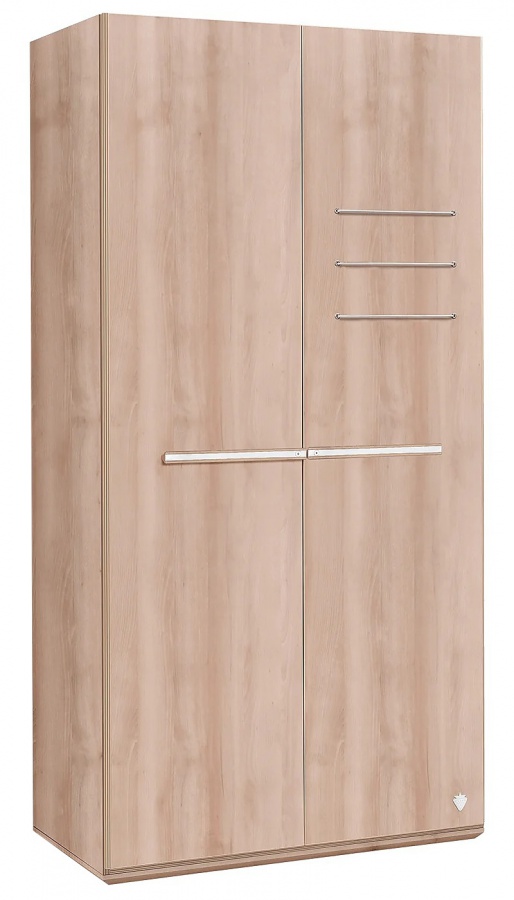 Dvojdverová šatníková skriňa veronica - dub svetlý/biela.

 

Vnútorný priestor skrine sa člení na širokú hornú policu, pod ktorou sa nachádza priestranná visiaca plocha zo šatníkovou tyčou a spodnú úložnú časť so zásuvkou.

 

Rozmery dvojdverové šatňové skrine Veronica sú 101x203x54cm (š, v, h)

 

Všetok nábytok patriaci do kolekcie Veronica nájdete nižšie v súvisiacich produktoch.