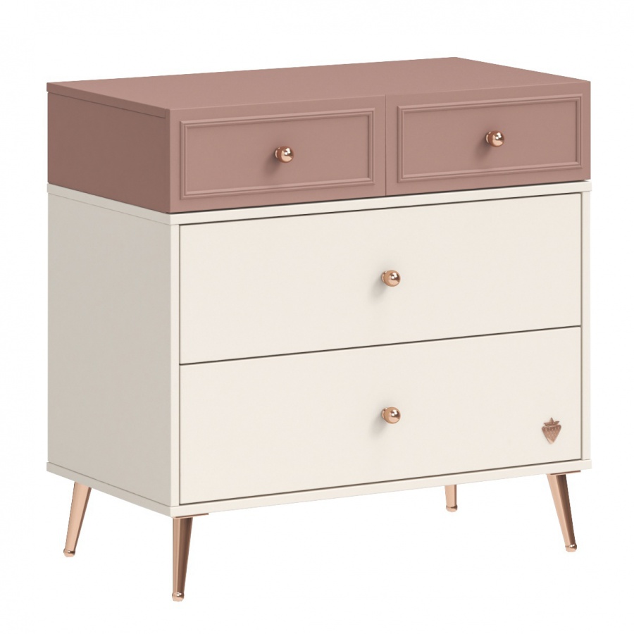 Zásuvková komoda beauty - béžová/ružová.

 

Praktických komôd nie je nikdy dosť.

 

Rozmery zásuvkovej komody Beauty sú 80x79x44cm (š, v, h).

 

Všetky produkty z kolekcie Beauty nájdete nižšie v súvisiacich produktoch.