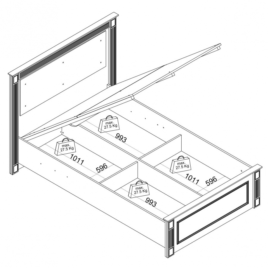 Študentská posteľ 120x200 s výklopným úložným priestorom esme - šedá.

 

Študentská posteľ s výklopným úložným priestorom Esme je tým typom nábytku, ktorý si zamilujú všetky ženy bez ohľadu na vek.

 

Rozmery študentskej postele 120x200 s výklopným úložným priestorom Esme sú 144x118,2x207,6cm (š, v, h).

 

Všetky produkty z kolekcie Esme nájdete nižšie v súvisiacich produktoch.