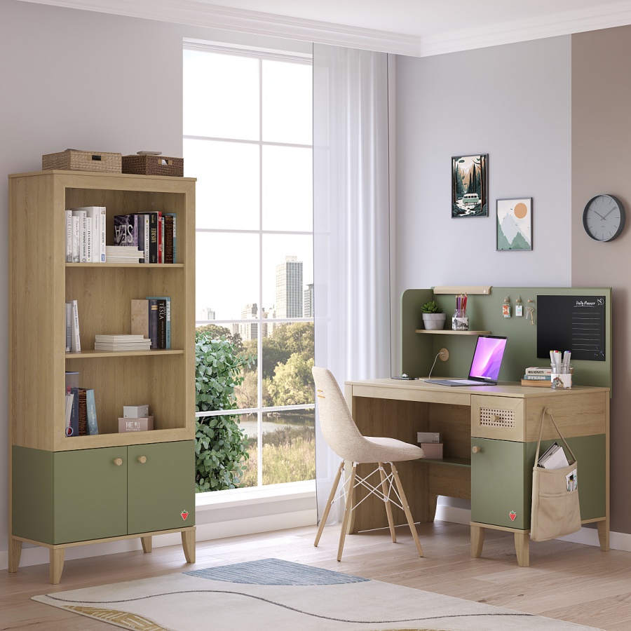 Nadstavec na študentský stôl habitat - zelená/dub.

 

Pracovnej plochy nie je nikdy dosť, predovšetkým vo chvíľach, kedy sa kúrite v hromade učebníc a študijných materiálov.

 

Rozmery nástavca na študentský stôl Habitat sú 114x51x29,4cm (š, v, h).

 

Všetky produkty z kolekcie Habitat nájdete nižšie v súvisiacich produktoch.