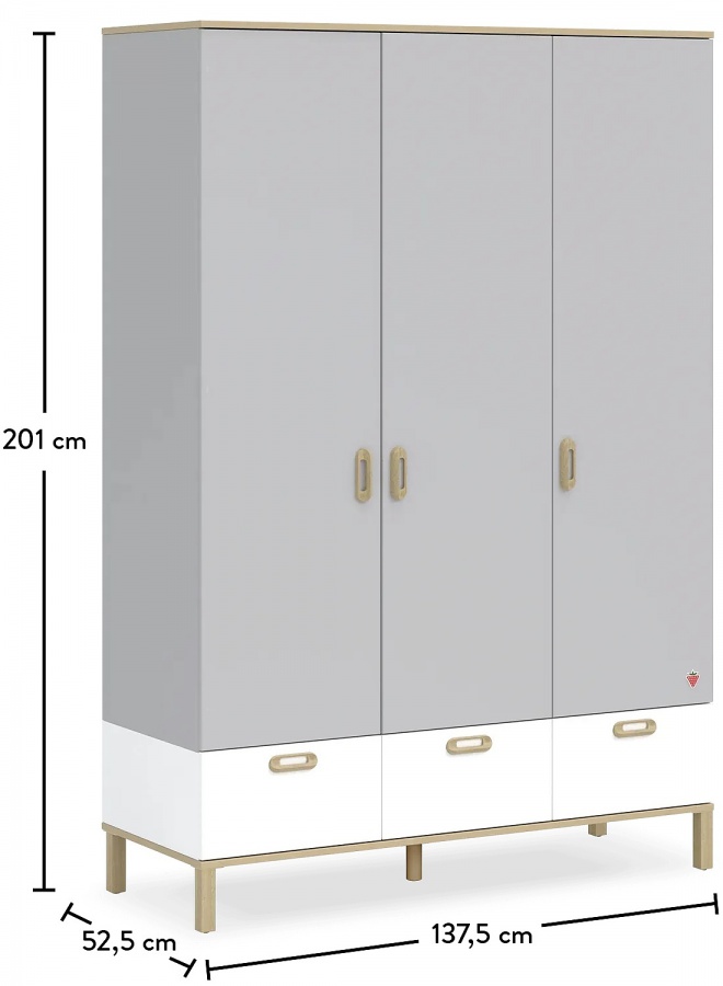 Šatníková skriňa 3d simba - šedá/biela/dub.


Rozmery šatníkovej skrine 3D Simba sú 137,5x201x52,5cm (š, v, h).


Všetky produkty z kolekcie Simba nájdete nižšie v súvisiacom tovare.