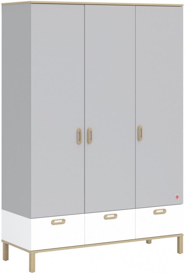 Detská izba simba - šedá/biela/dub.

 

Detská komoda Simba zaujme štýlovým a jednoduchým dizajnom, ktorý utvára príjemná kombinácia šedej a bielej farby a tiež jemné použitie dekoru duba.

 

Ku komode patrí prebaľovací pult 2v1, u ktorého bolo pamätané na praktické využitie aj potom, čo dieťa odrastie plienkam.

 

Rastúca postieľka Simba bude vaše dieťa sprevádzať pokiaľ nevyrastie.

 

Trojdverová šatníková skriňa Simba dopraje vášmu dieťaťu bezchybné, bohaté priestory na oblečenie, obuv aj na rôzne doplnky, ako sú deky či lôžkoviny.

 

Detská izba sa skladá z týchto prvkov:


	Prebaľovací pult 2v1 Habitat - 82x9x64,5cm (š, v, h)
	Šatníková skriňa 3D Simba - 137,5x201x52,5cm (š, v, h)
	Nástenná polica Simba - 70x35x20cm (š, v, h)
	Šuplíková komoda Simba - 88x80x44cm (š, v, h)
	Detská rastúca postieľka 80x180 Simba - 87x109x187cm (š, v, h)


 

Všetky produkty z kolekcie Simba nájdete nižšie v súvisiacich produktoch.