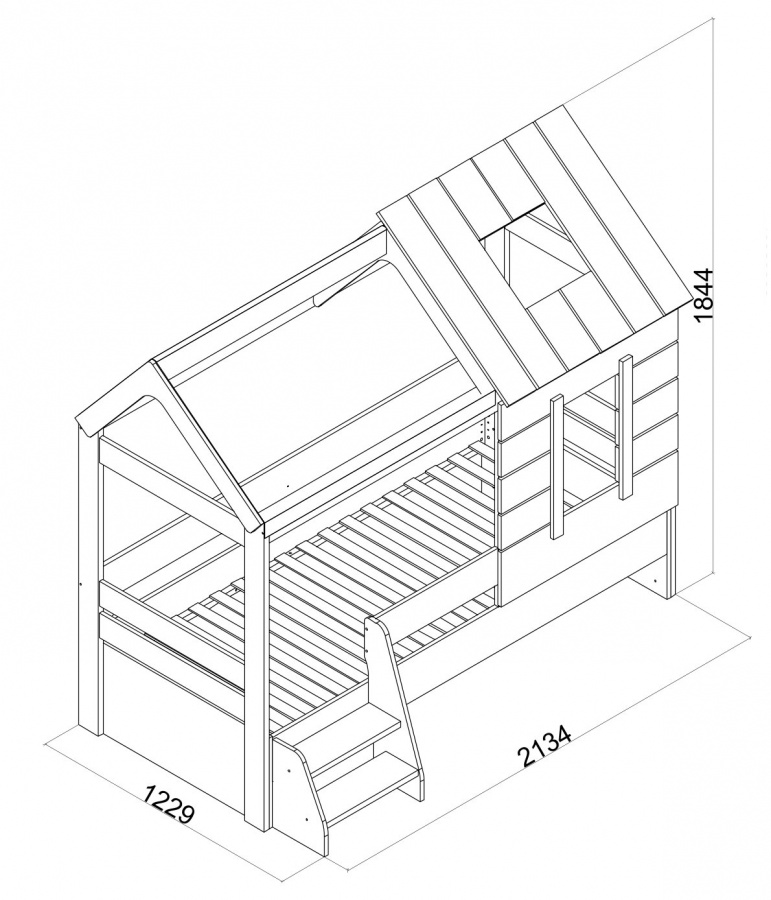 Domčeková posteľ 90x200 s úložným priestorom boom - biela/šedá.

 

Zábavná posteľ poteší každé dieťa.

 

Zásuvka pod posteľ je ideálnou voľbou v prípade, že v detskej izbe pochybí úložný priestor.

 

Domčeková posteľ s úložným priestorom sa skladá z týchto prvkov:


	Domčeková posteľ 90x200 Boom -  122,9x184,4x213,4cm (š, v, h)
	Zásuvka pod domčekovú posteľ Boom - 149,2x19x64,7cm (š, v, h)


 

Všetky produkty z kolekcie Boom a vhodné matrace pre túto posteľ nájdete nižšie v súvisiacich produktoch.