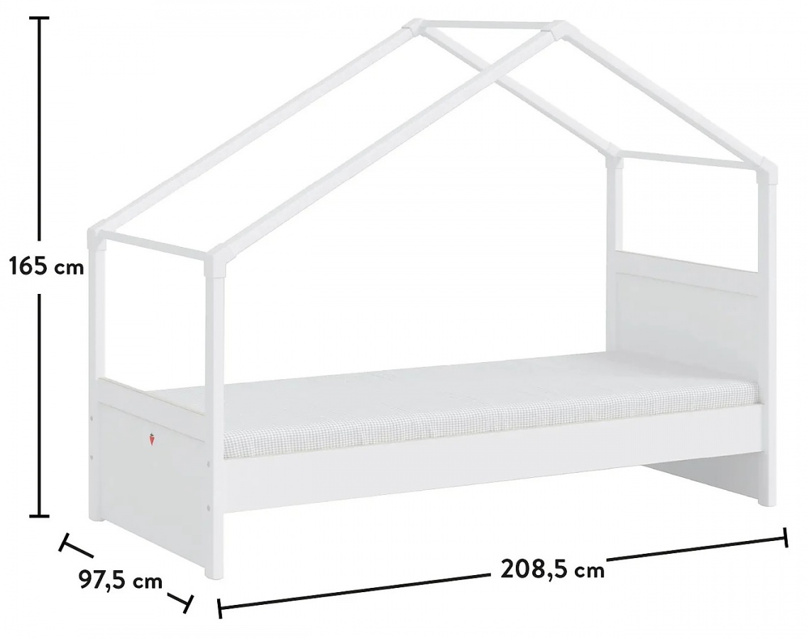Domčeková posteľ so strieškou fairy i - biela/zelená.

 

Bežná domčeková posteľ získa oveľa zábavnejší a originálnejší vzhľad so strieškou v zelenej farbe.

 

Posteľ je možné doplniť príslušenstvom z radu Fairy, napríklad zábranou, vankúšom na posteľ alebo organizačným boxom.

 

 

Rozmery domčekovej postele so strieškou Fairy I sú 97,5x165x208,5cm (š, v, h).

 

 

Všetky výrobky z kolekcie Fairy a vhodné matrace nájdete nižšie v súvisiacich produktoch.